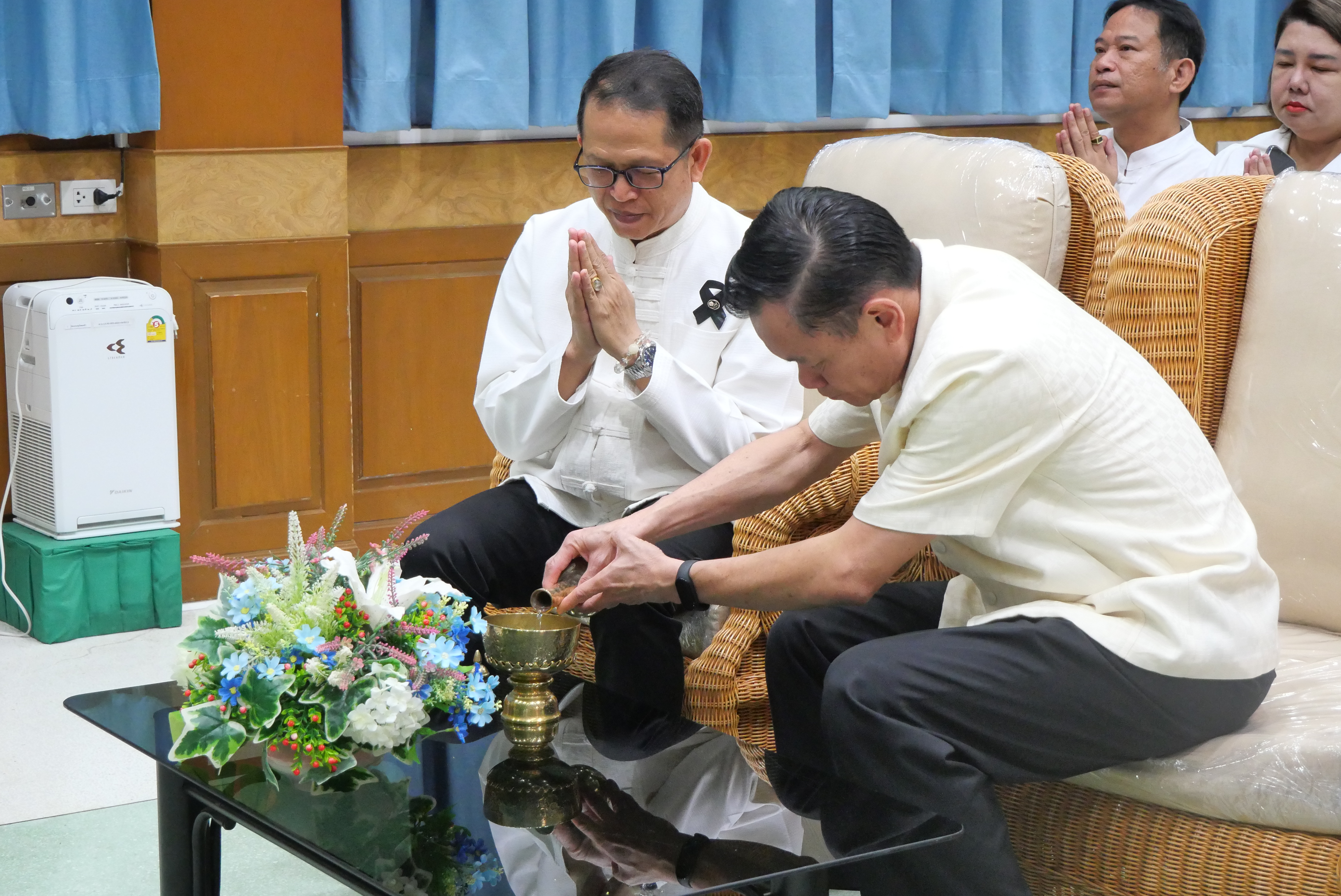 title - ส.ป.ก. จัดพิธีทำบุญถวายภัตตาหารเช้าแด่พระสงฆ์ เนื่องในโอกาสต้อนรับปีใหม่ พ.ศ. 2569